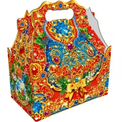 Сладкий новогодний подарок Ларец Вензель 1000 грамм элит